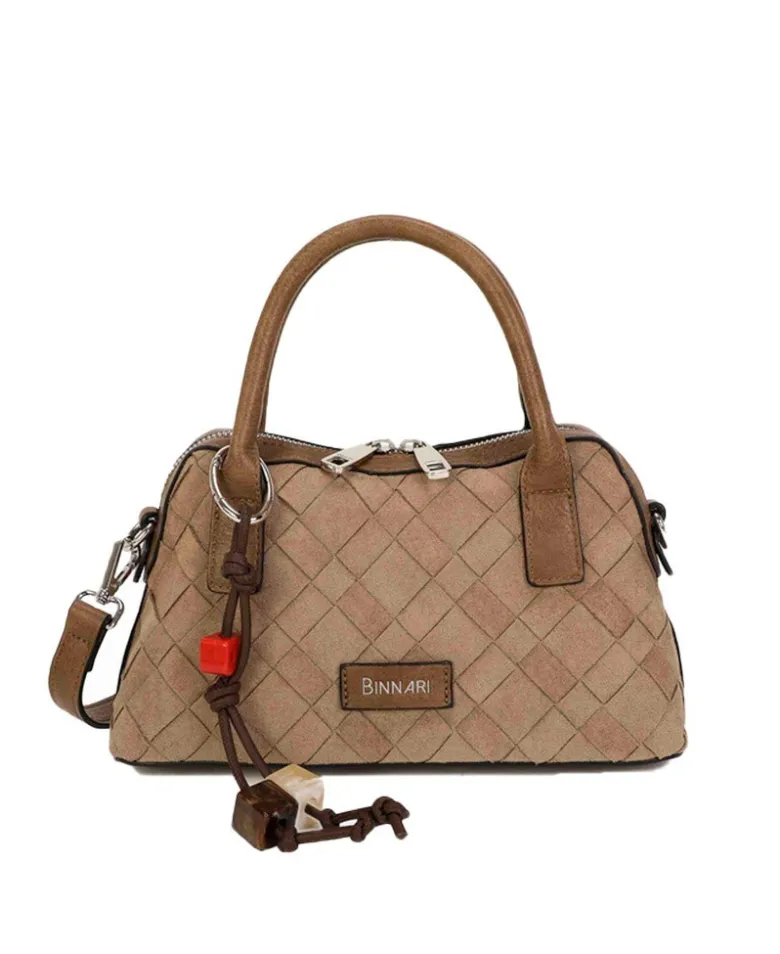 Bolso estilo bowling Binnari Aral 21211