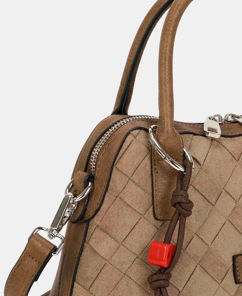 Bolso estilo bowling Binnari Aral 21211