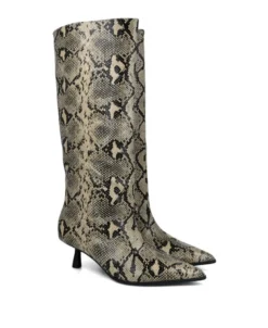 Botas altas animal print Gioseppo 80131-P