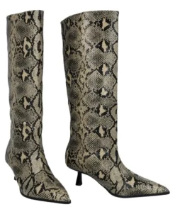 Botas altas animal print Gioseppo 80131-P