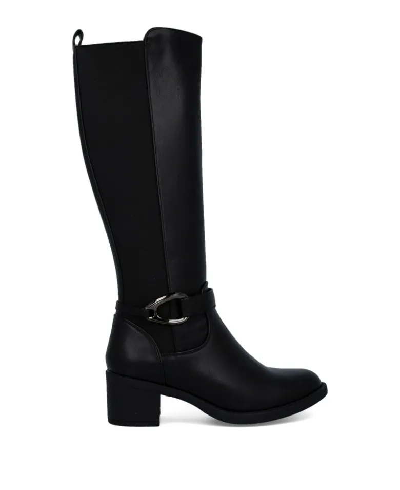 Botas altas con tacón de 5 cm Amarpies 29510