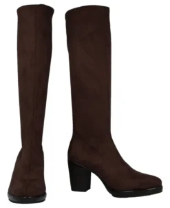 Botas altas en marrón Miss Elastic Caro 78018