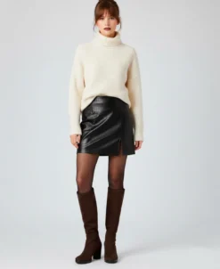 Botas altas en marrón Miss Elastic Caro 78018