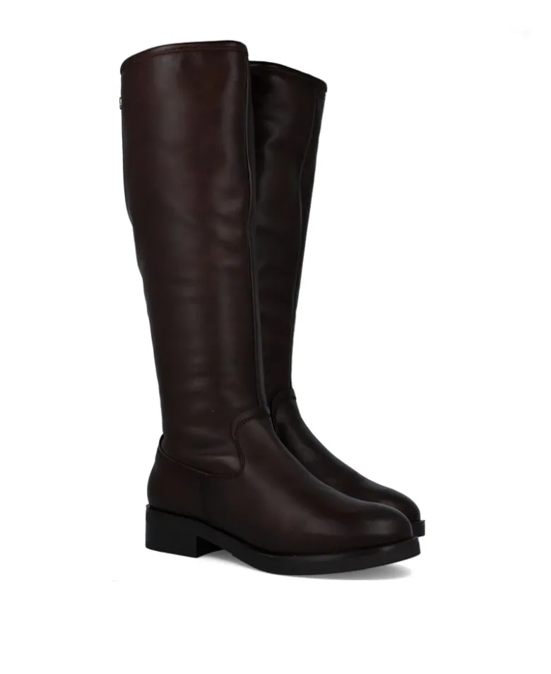 Botas altas marrones de piel Porronet Belén 4714