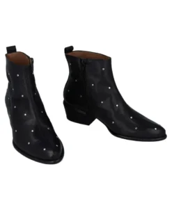 Botines bajos con tachuelas Wonders Fei D-2002