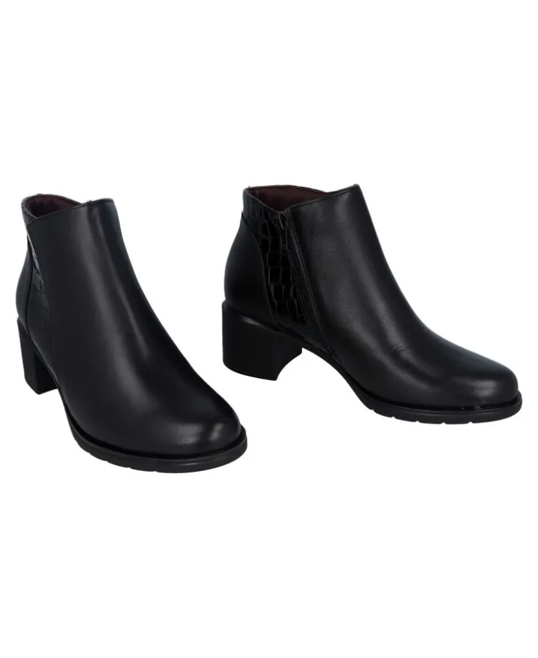Botines clásicos de tacón Pitillos 11624