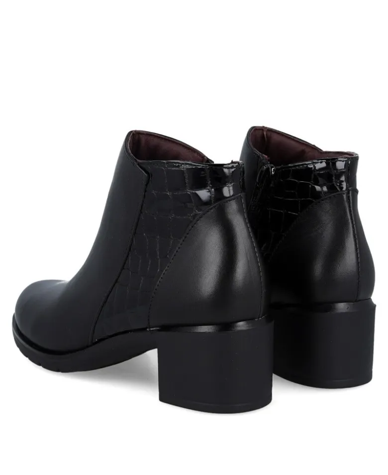 Botines clásicos de tacón Pitillos 11624