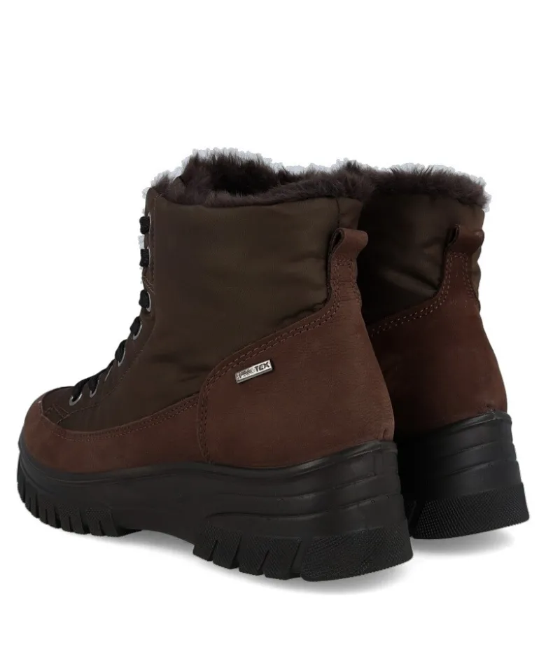Botines de mujer con cordones Imac 206288