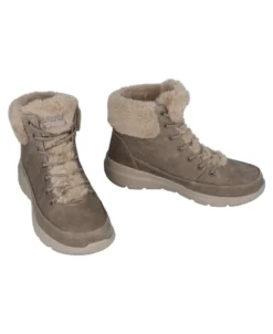 Botines de mujer con pelo Skechers Glacial ultra