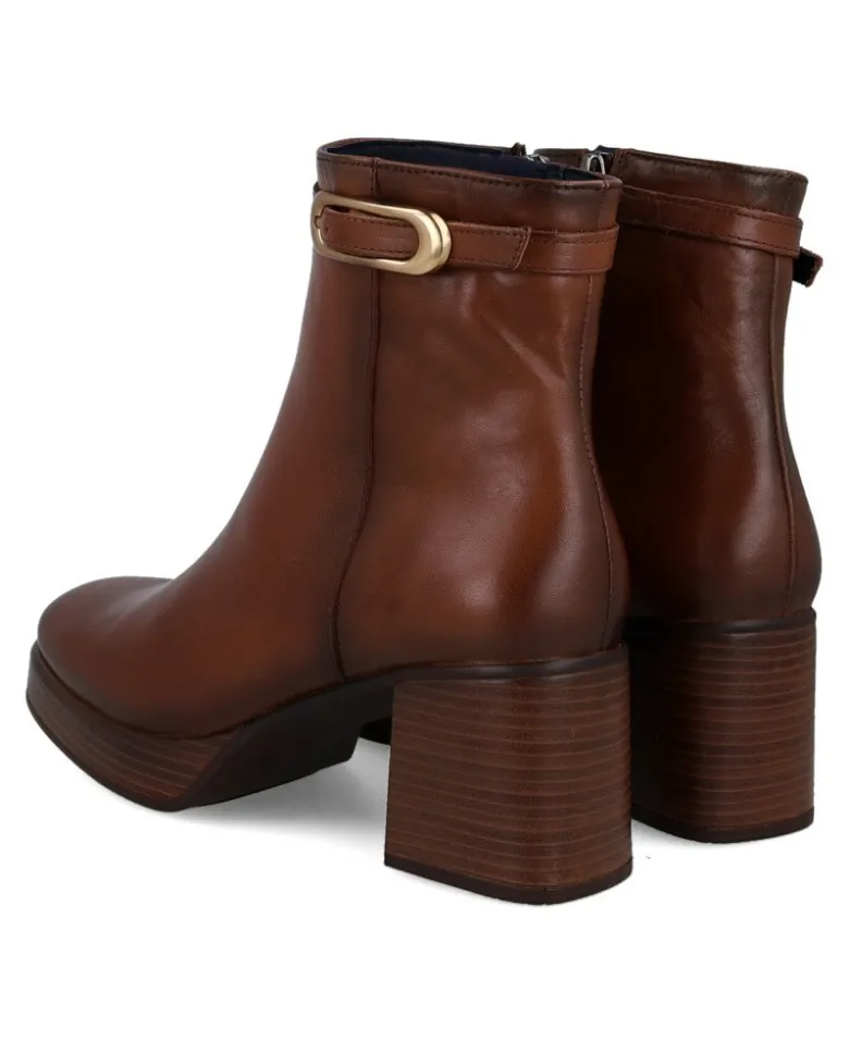 Botines de mujer con tacón ancho Dorking D9733