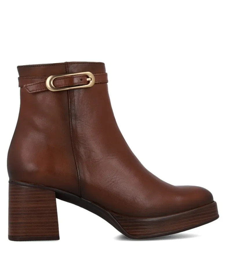 Botines de mujer con tacón ancho Dorking D9733