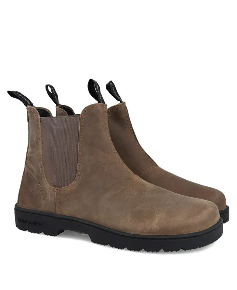 Botines de piel barefoot El Naturista Nomada 5262