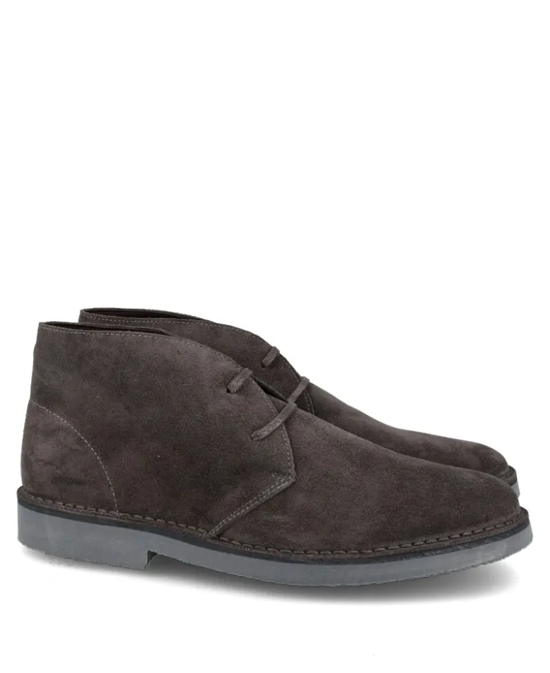 Botines de piel de serraje Catchalot safari