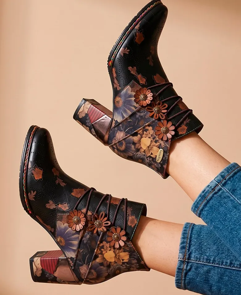 Botines estampados Laura Vita Maevao 21