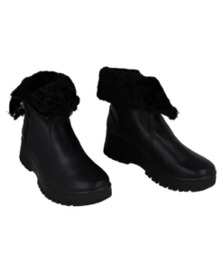 Botines negros de pelo Imac 857038.1400.011