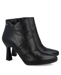 Botines negros de piel Desireé Saga 6