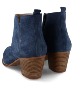 Botines western de piel Kissia 398