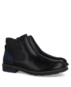 Botín negro con plantilla extraíble Fluchos F1343