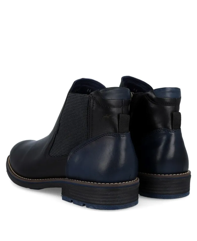 Botín negro con plantilla extraíble Fluchos F1343