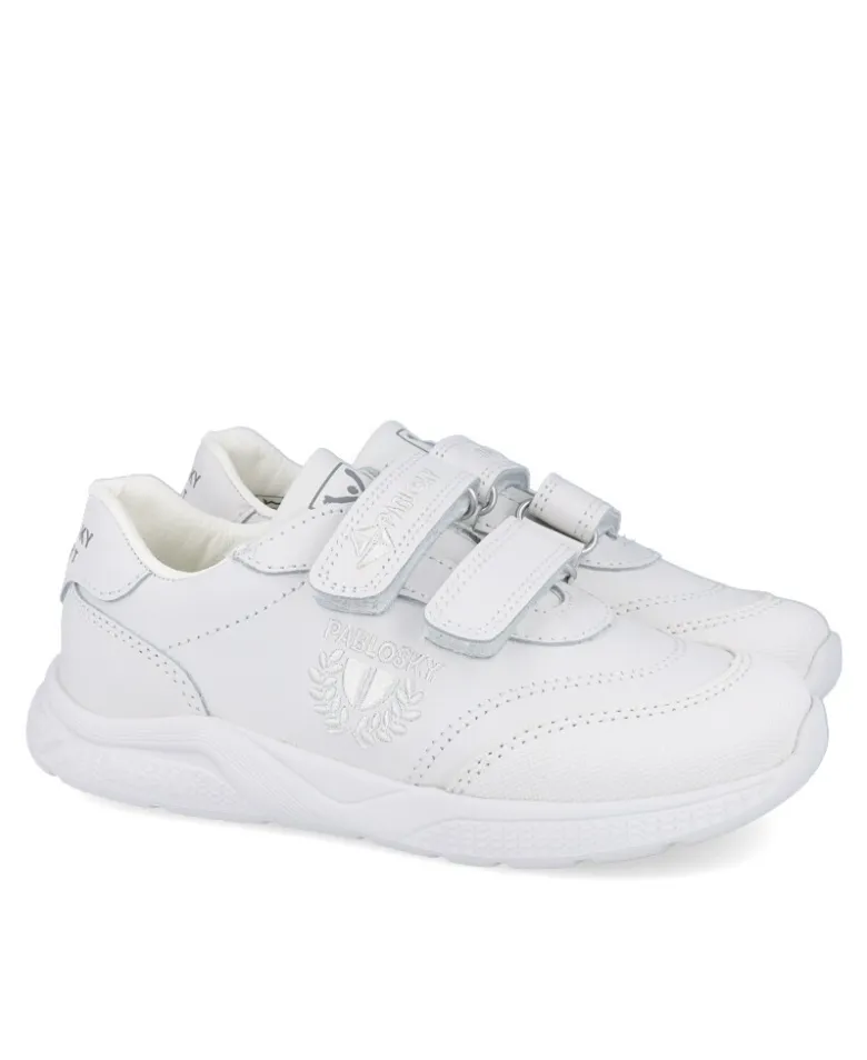 Deportivas infantiles blancas Pablosky 203900