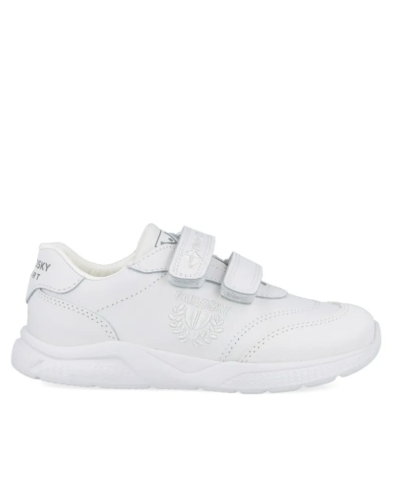 Deportivas infantiles blancas Pablosky 203900