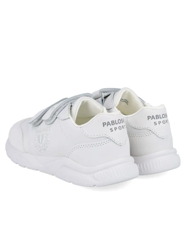 Deportivas infantiles blancas Pablosky 203900