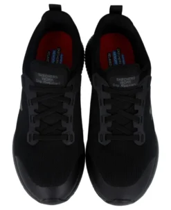 Deportivas negras Skechers Work: Squad Sr 77222EC