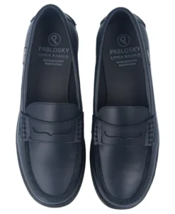 Mocasines colegiales azul marino Pablosky 714920