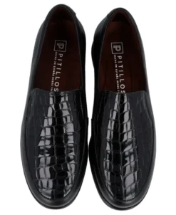 Mocasines de piel combinada Pitillos 11503