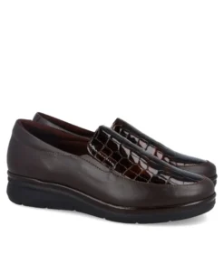 Mocasines de piel para mujer Pitillos 11503