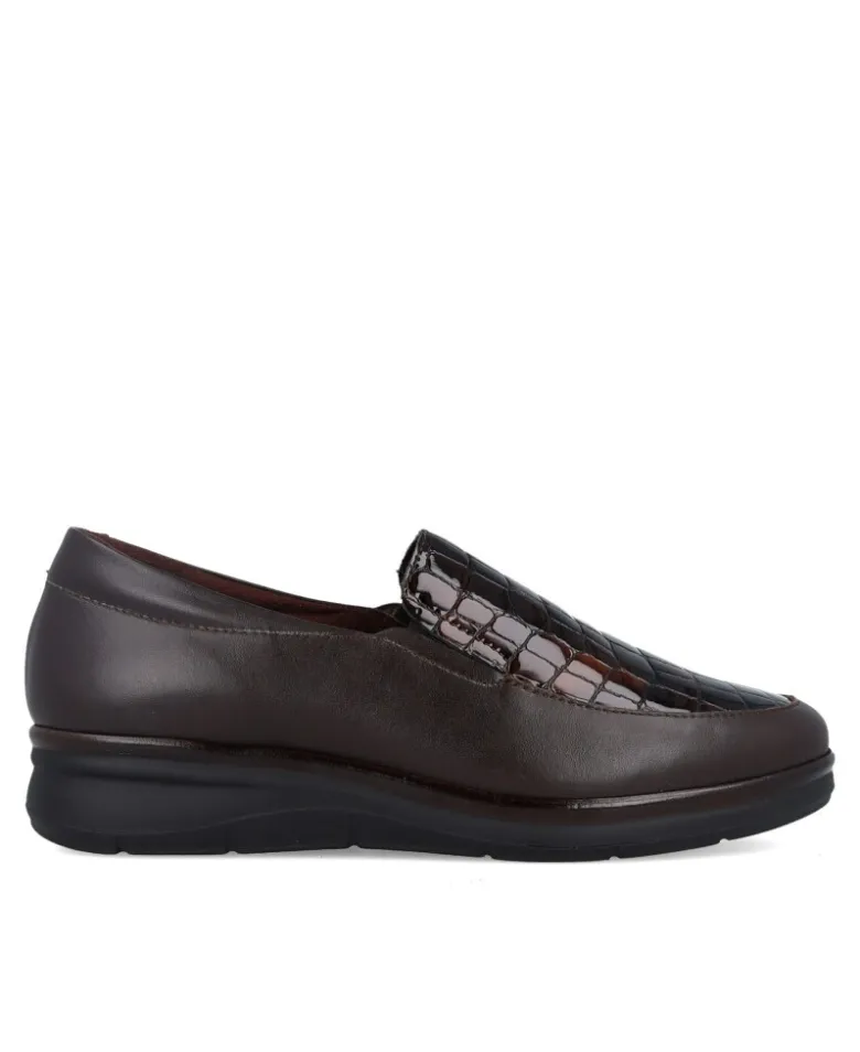 Mocasines de piel para mujer Pitillos 11503