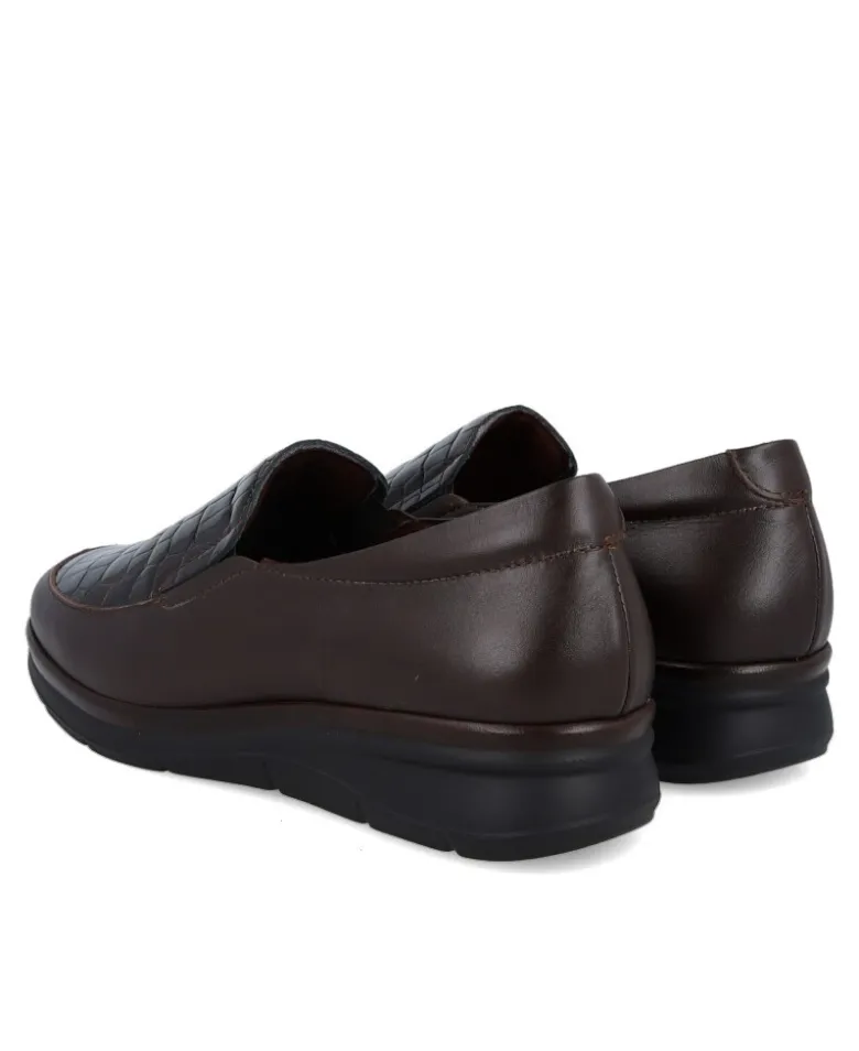 Mocasines de piel para mujer Pitillos 11503