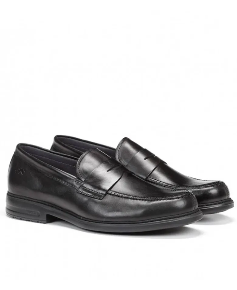 Mocasines Fluchos Simon negro 8721