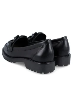 Mocasines negros con cadena Catchalot 5005