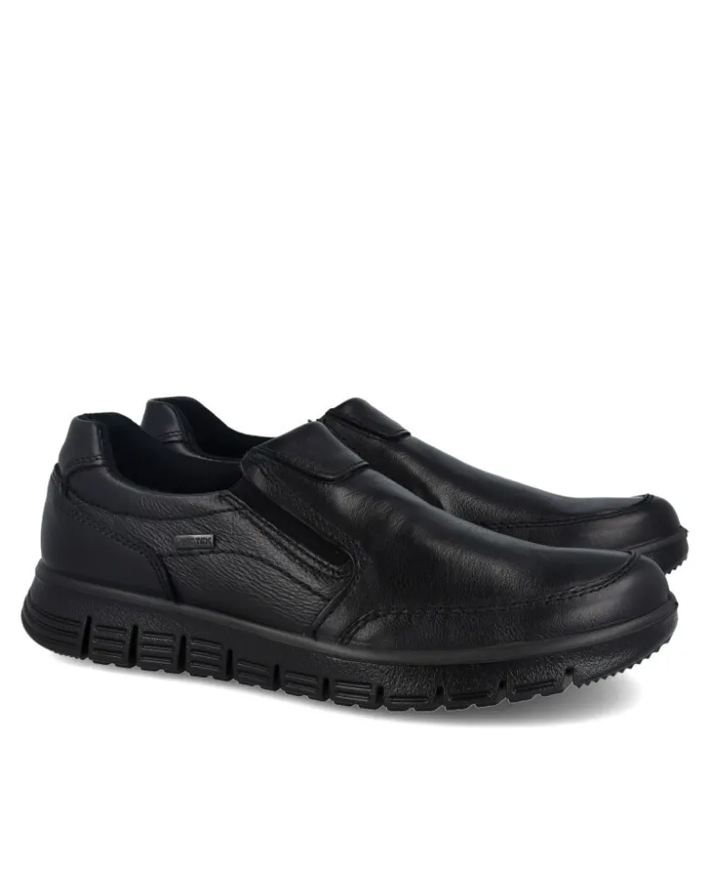 Mocasines negros estilo casual Imac 202039