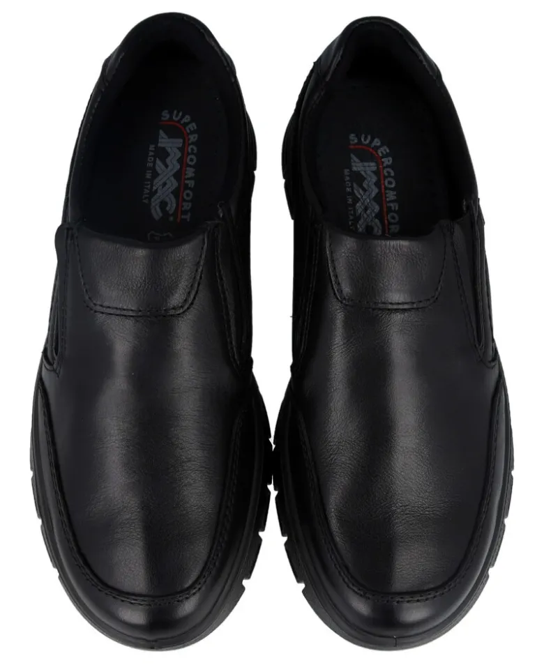 Mocasines negros estilo casual Imac 202039