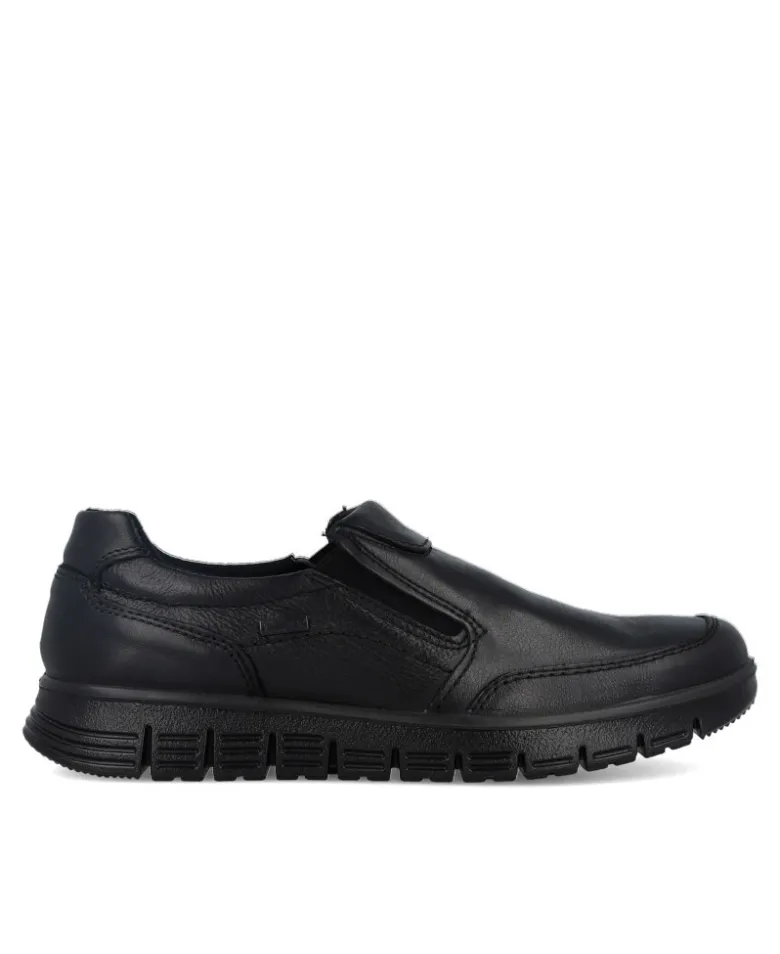 Mocasines negros estilo casual Imac 202039