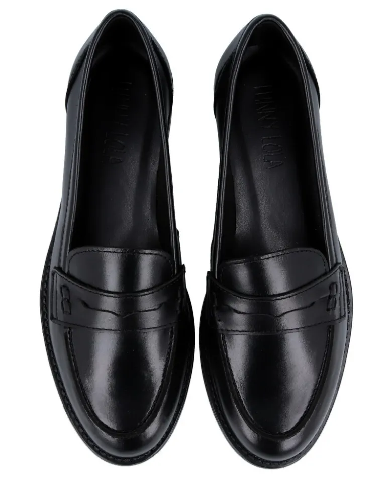 Mocasín clásico para mujer negro Catchalot 1101