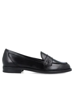 Mocasín clásico para mujer negro Catchalot 1101