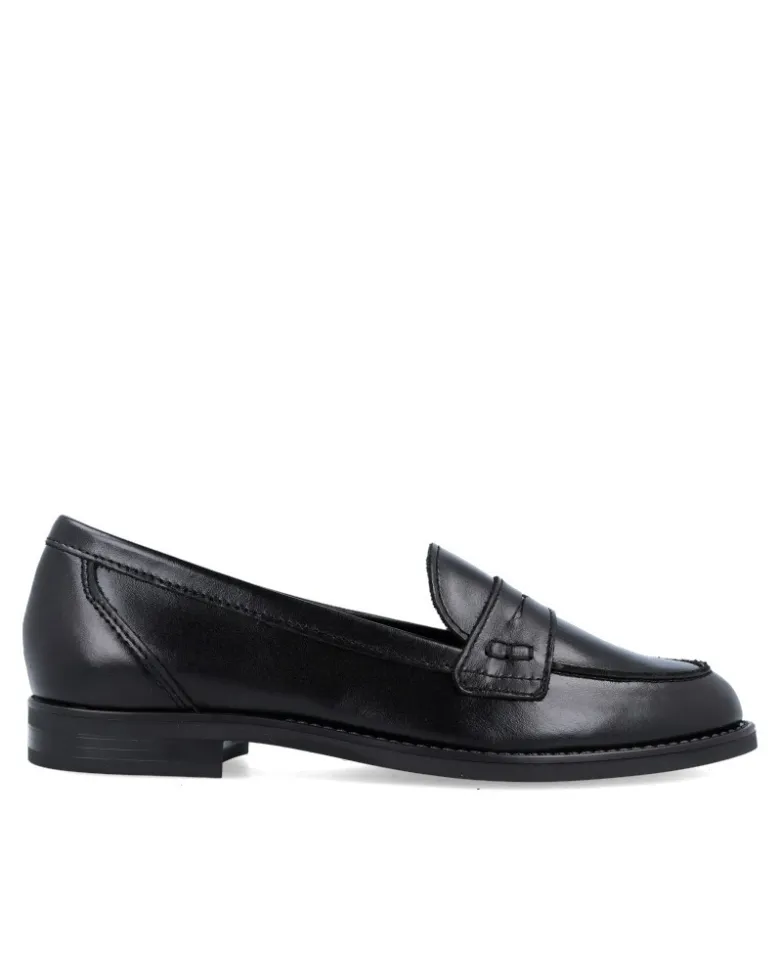 Mocasín clásico para mujer negro Catchalot 1101
