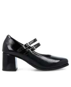 Tacón de piel estilo Mary Jane Pitillos 10831