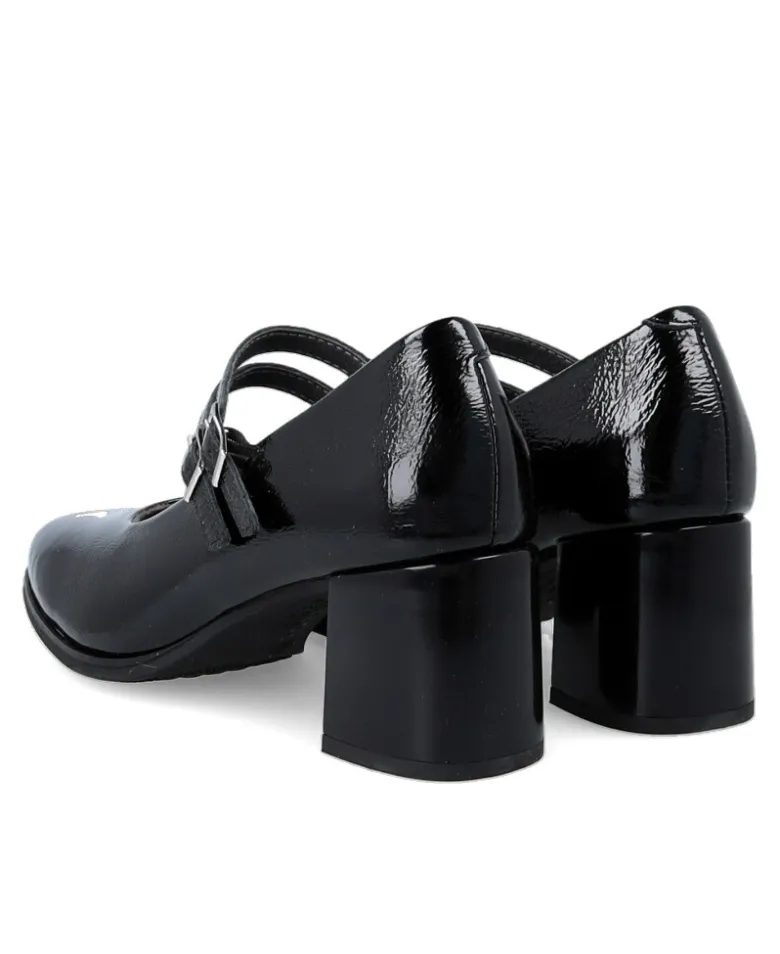 Tacón de piel estilo Mary Jane Pitillos 10831
