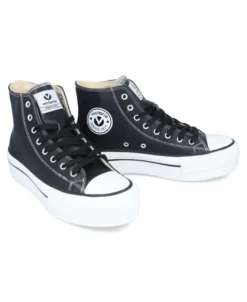 Victoria zapatillas 1061107 botín vegan negro