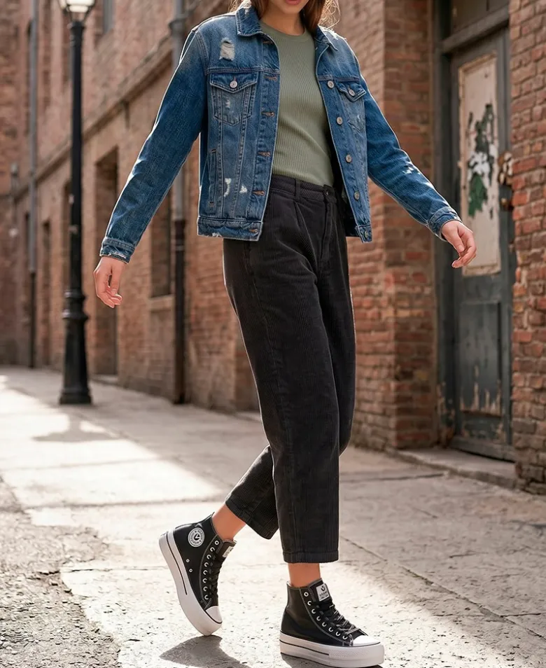 Victoria zapatillas 1061107 botín vegan negro