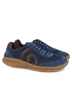 Zapatilla de hombre en azul El Naturista Oroel 5435