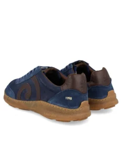Zapatilla de hombre en azul El Naturista Oroel 5435