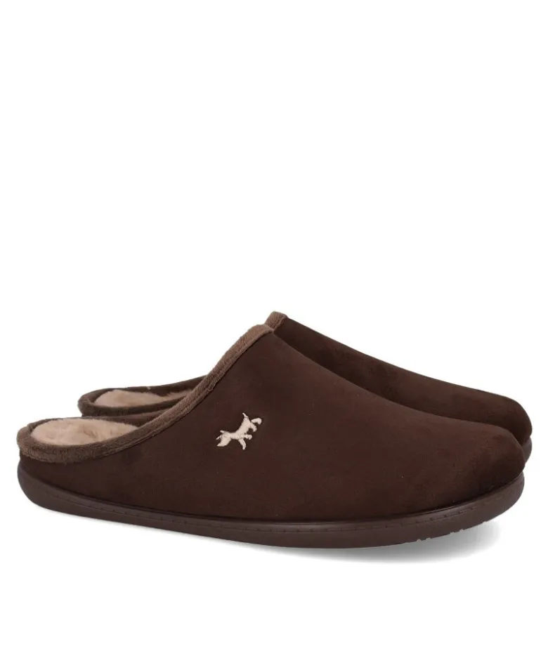 Zapatillas abrigadas en marrón Garzon 17002.440