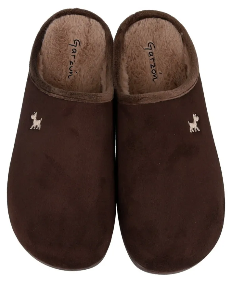 Zapatillas abrigadas en marrón Garzon 17002.440