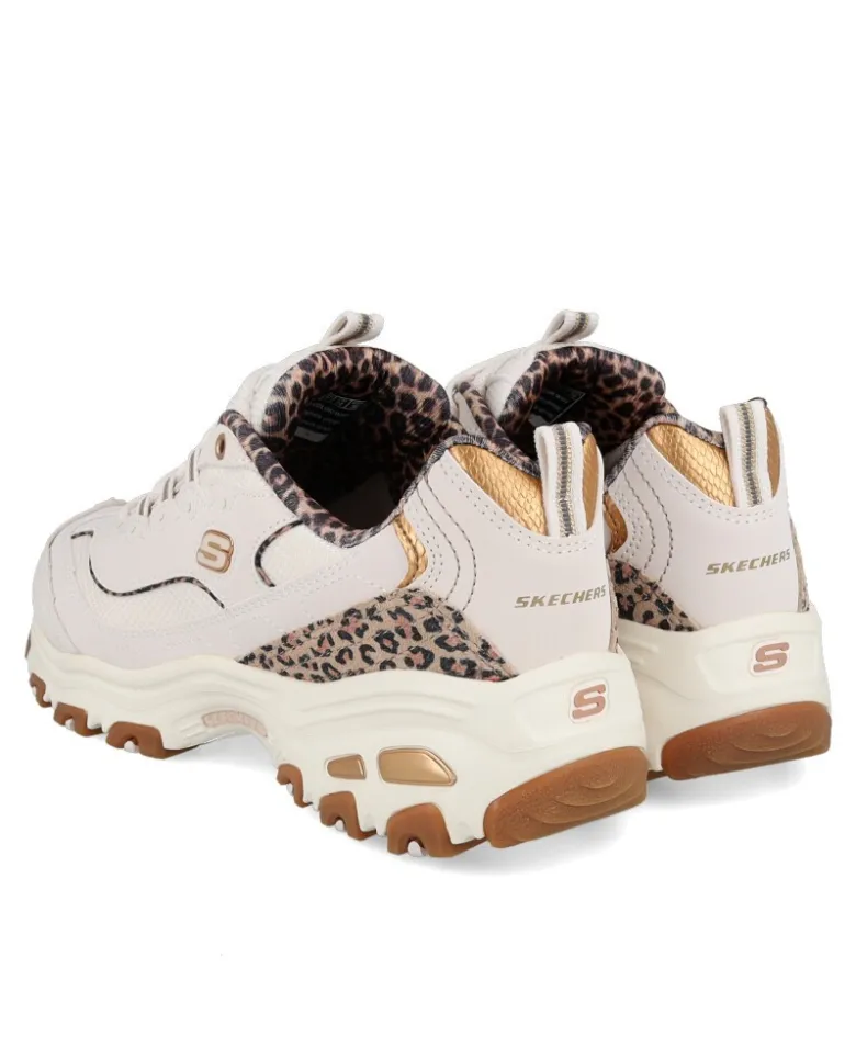 Zapatillas animal print Skechers D'Lites 150877