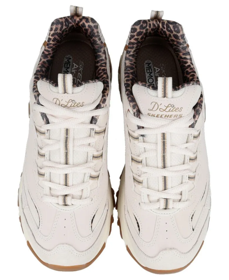 Zapatillas animal print Skechers D'Lites 150877